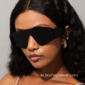 Neue Mode einteilige Sonnenbrille mit großem Rahmen Europäische und amerikanische Trend-Männer- und Damen-Sonnenbrille mit breitem Bein, grenzüberschreitend avan